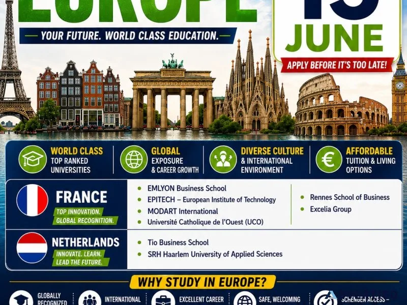 Best universities in europe