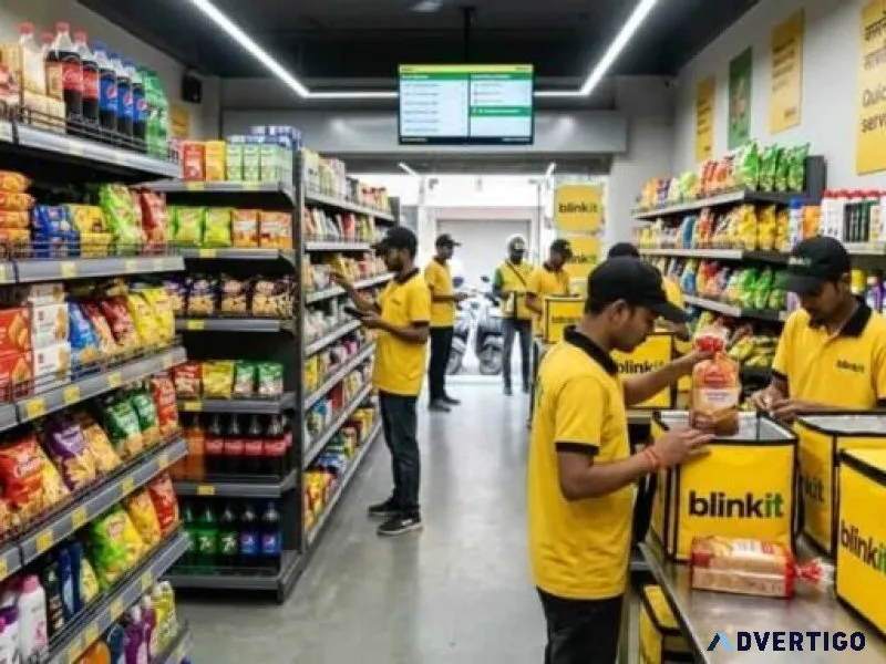 8273621358 blinkit franchise investment profit and how to g