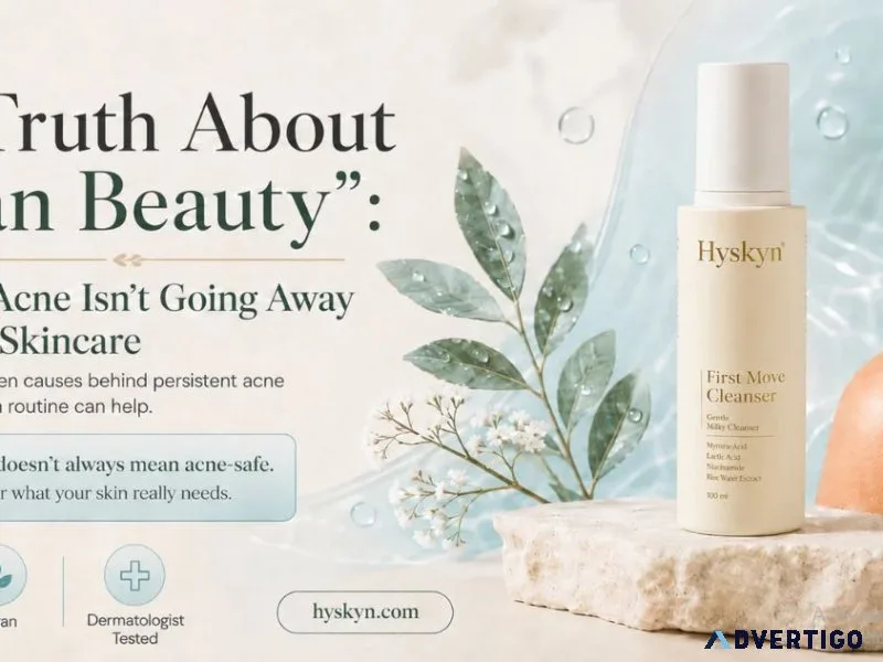 The truth about clean beauty why your acne isnt going away