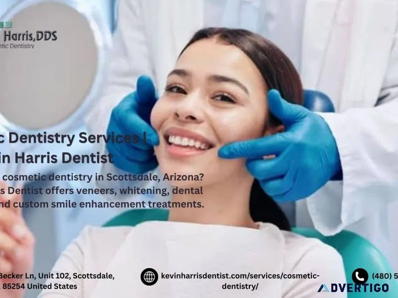 Cosmetic dentistry services kevin harris dentist