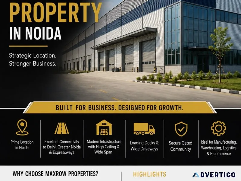 Industrial property in noida
