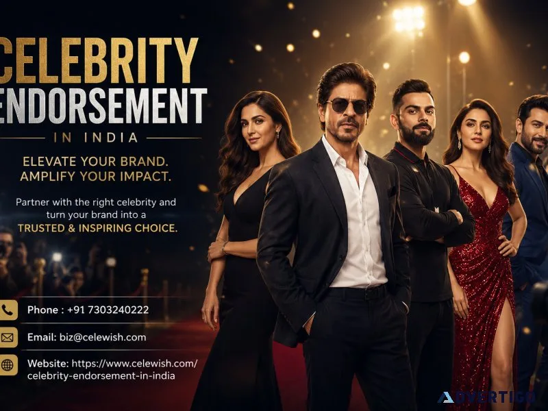 Celebrity endorsement in india top brand ambassador services