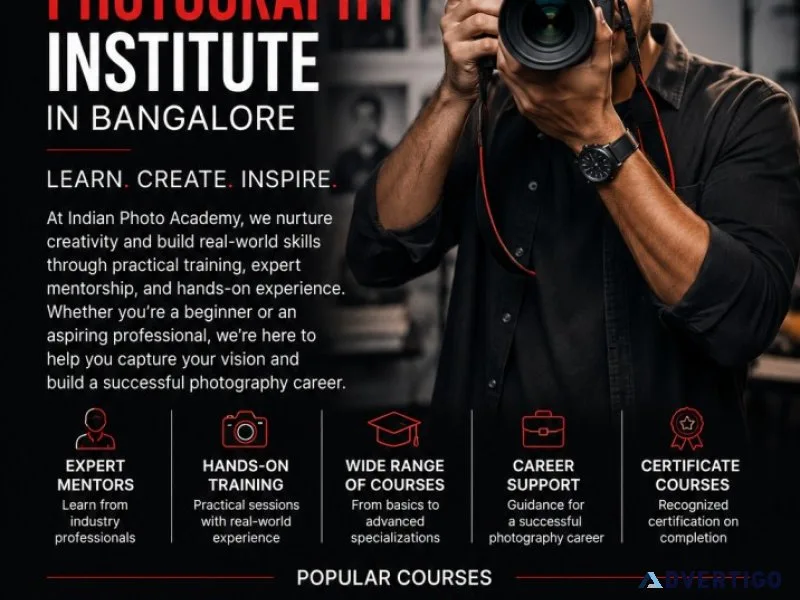 Best photography institute in bangalore ipa