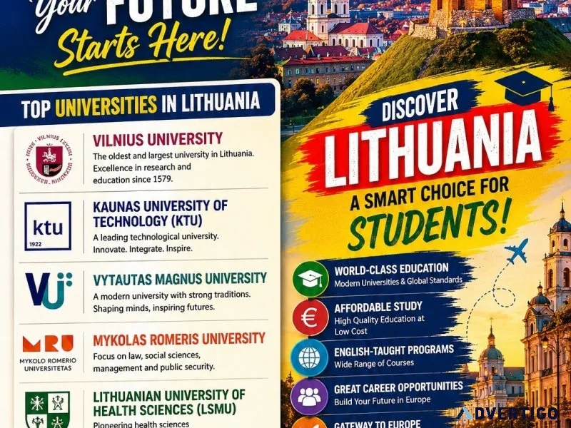 Study in lithuania consultants