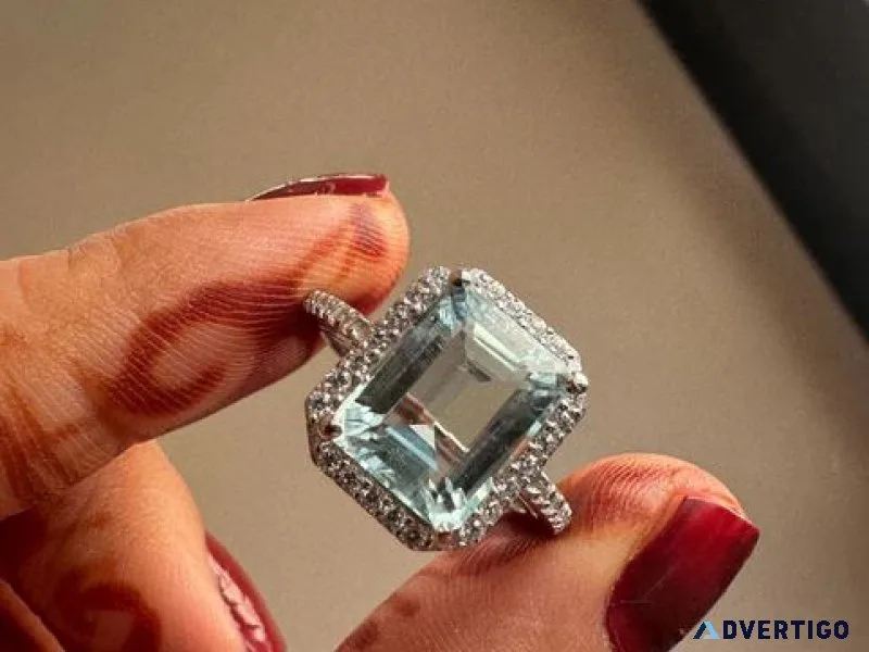 How to style an aquamarine ring for effortless charm