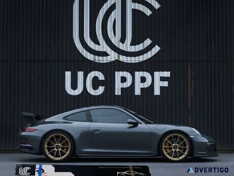 Give your car a luxury shield with premium paint protection film
