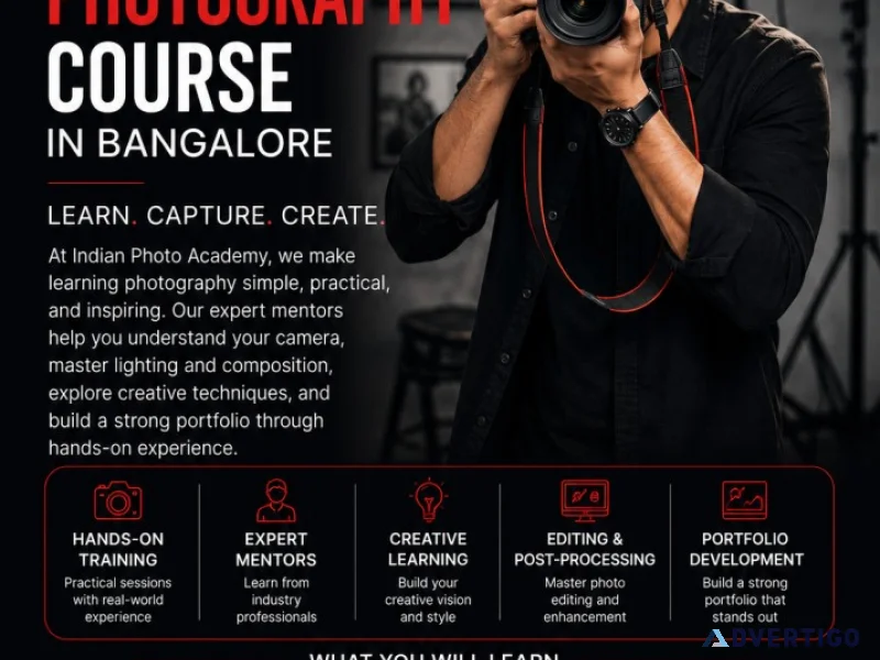 Ipa best photography course in bangalore