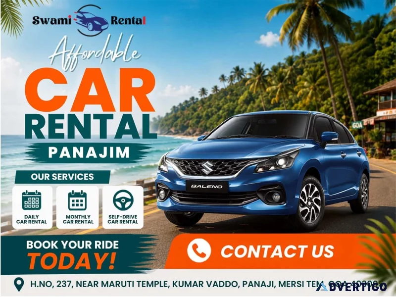 Affordable car rental panjim trusted