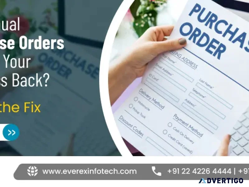 Are manual purchase orders holding your business back