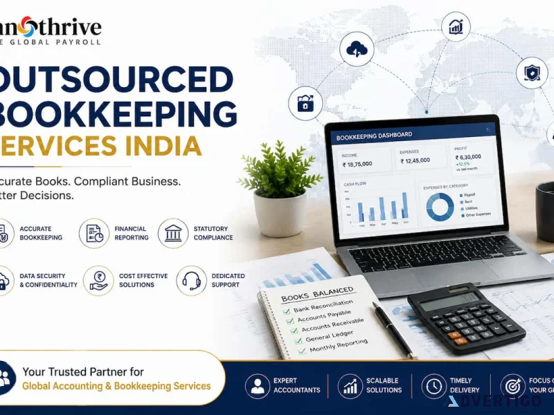 Leading outsourced bookkeeping services india for business effic