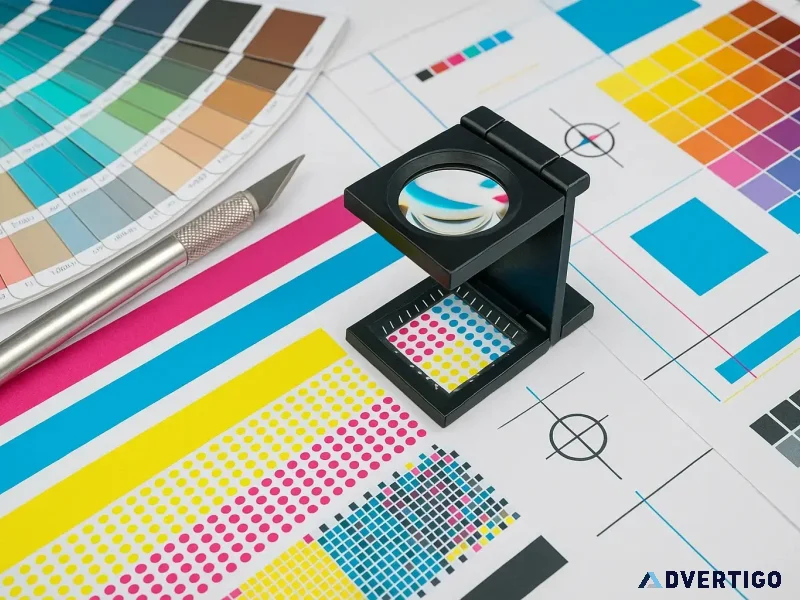 Digital prepress services for accurate commercial printing