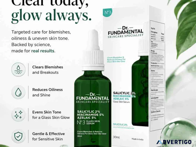 Dr fundamental glass skin serum clear skin starts with the ri