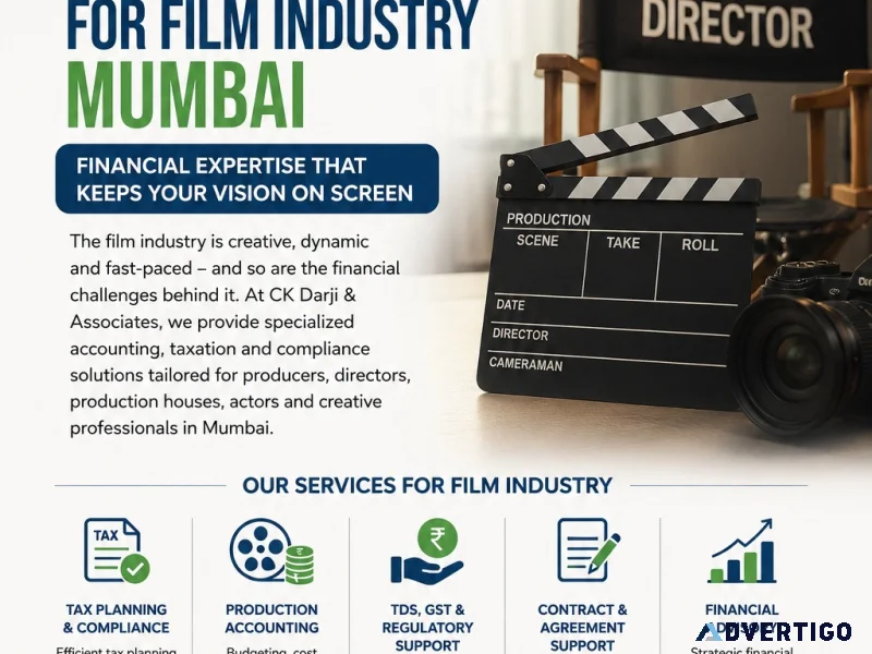 Chartered accountant for film industry mumbai financial expert