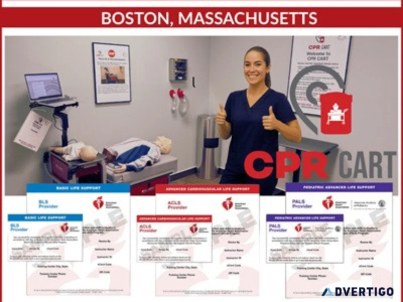 Cpr certification in boston ma aha bls acls pals training