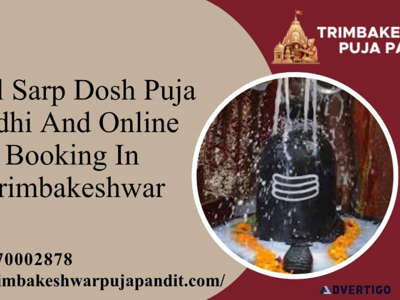 Kaal sarp puja dates and muhurat in trimbakeshwar temple