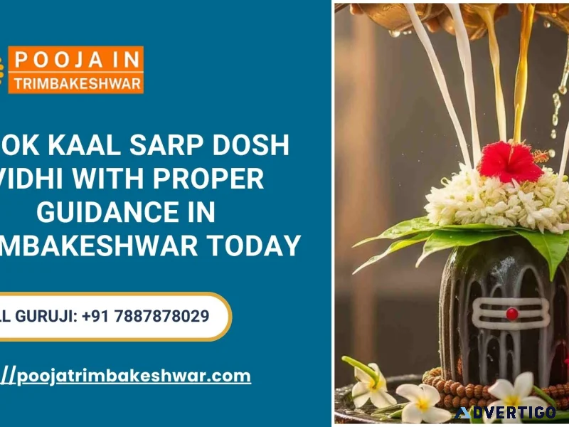 Book kaal sarp dosh vidhi with proper guidance in trimbakeshwar