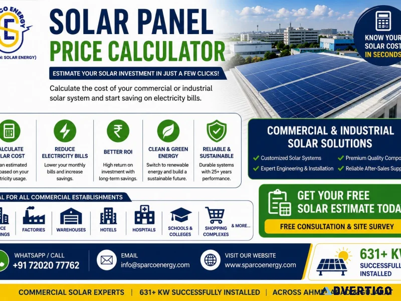 Solar panel price calculator