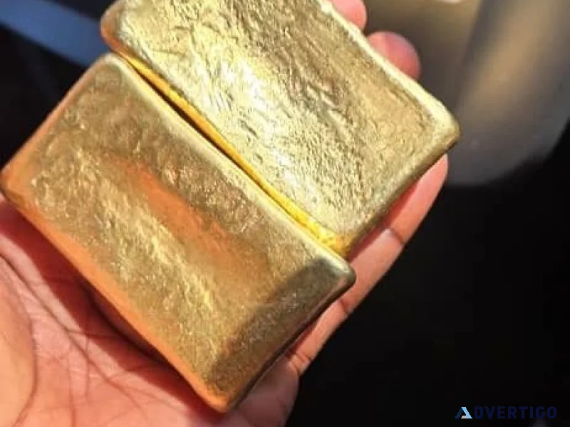 Gold bars available for sale