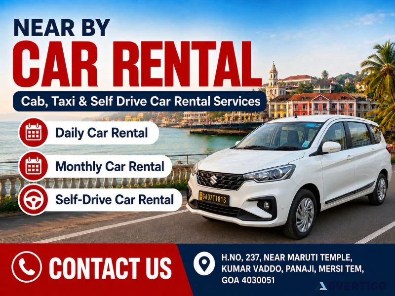 Near by car rental with top cars