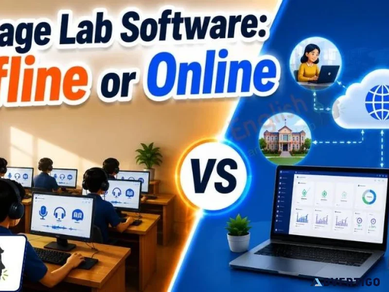 Offline vs online language lab software what indian schools sho