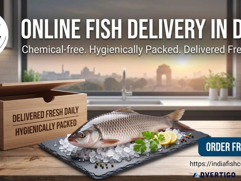 Fresh fish seafood delivery in delhi