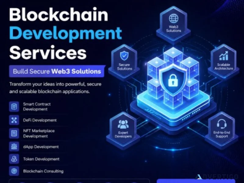 Blockchain development services build secure web3 solutions