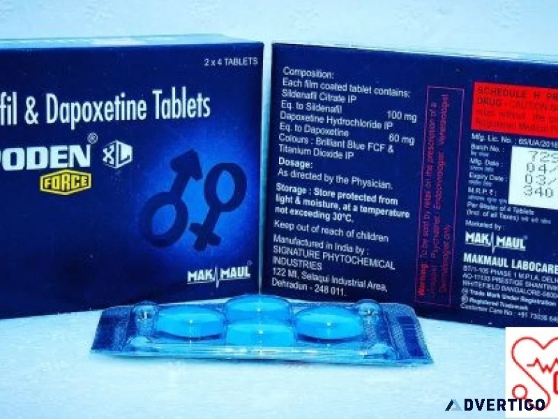 Dapoden xl force tablet
