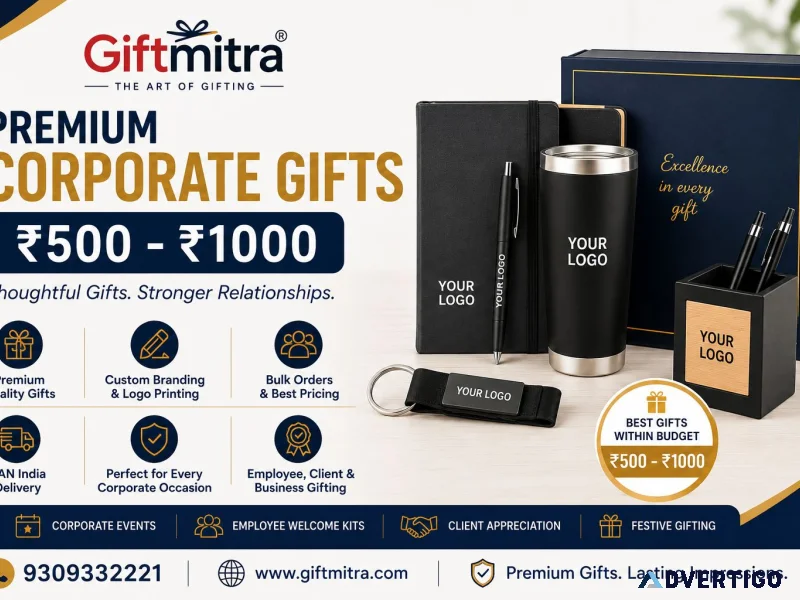 Premium corporate gifts 5001000 customized business gifts