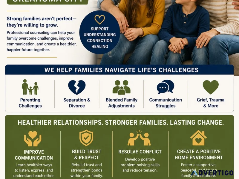 Healing starts with family counseling oklahoma city