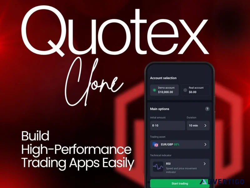 Aidriven quotex clone app development for smarter trading