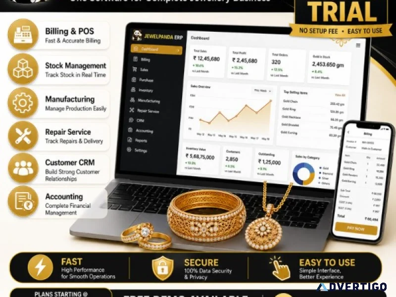 Jewelery billing software