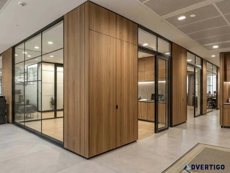 Premium office partition systems praziguss india