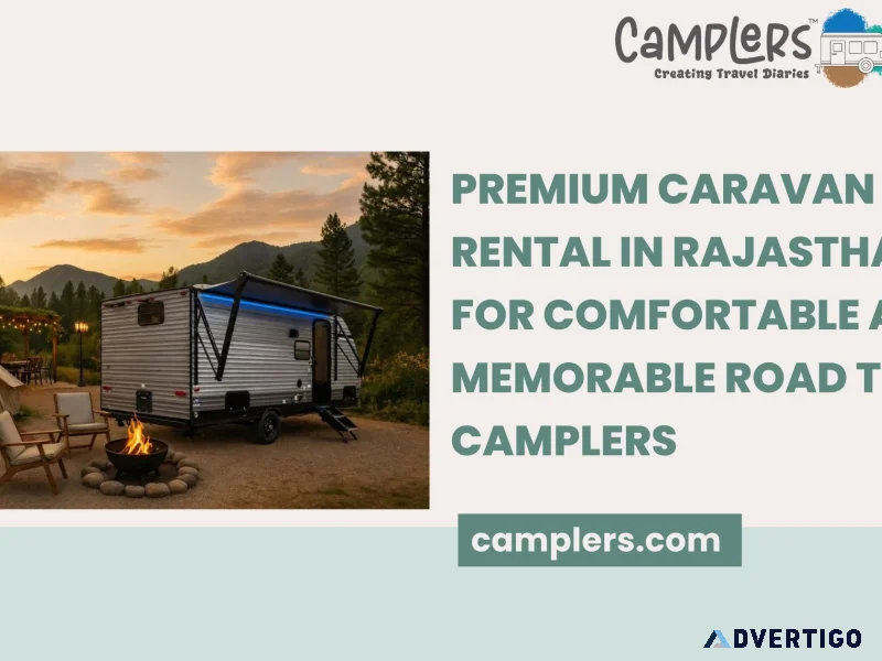 Premium caravan rental in rajasthan for comfortable and memorabl