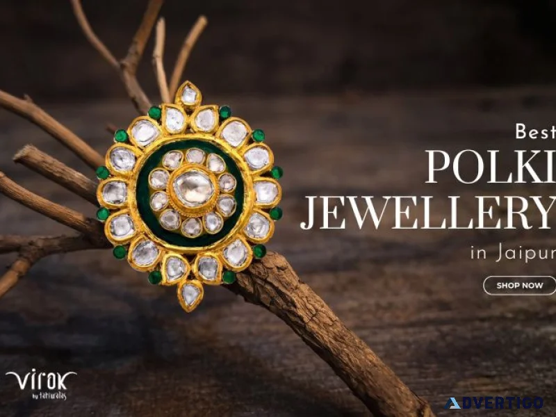 Best polki jewellery in jaipur shop now at virok