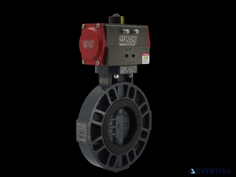 Upvc butterfly valve efficient corrosionresistant flow cont