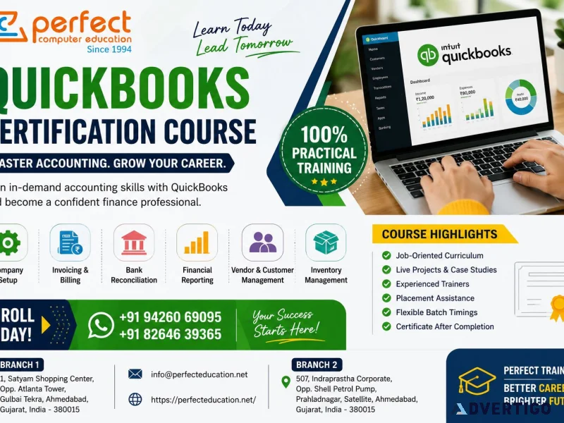 Quickbooks certification course
