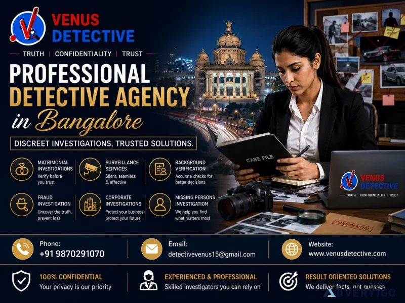 Best detective agency in bangalore for investigation