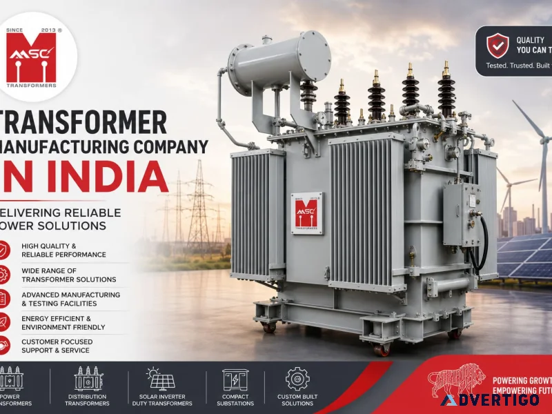 Trusted transformer suppliers in india msc transformers