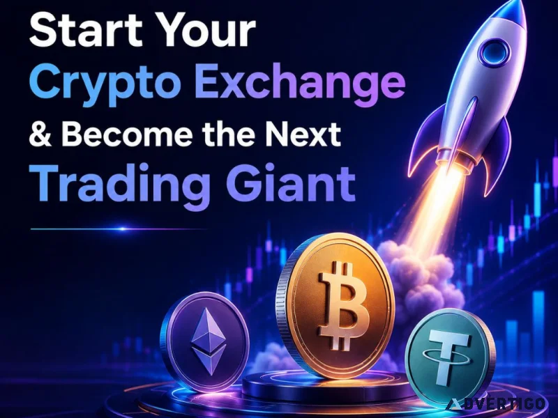 Start your crypto exchange become the next trading giant