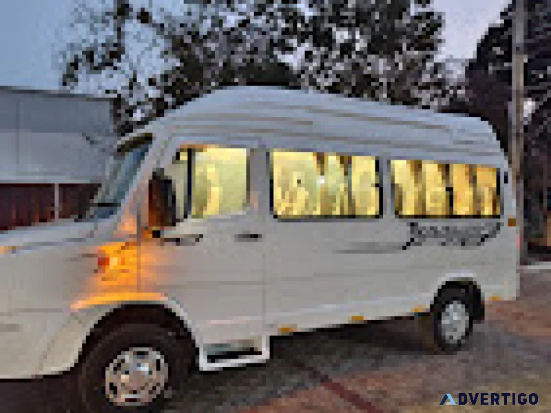 Best tempo traveller for rent in mysore
