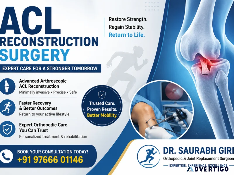 Acl reconstruction surgery in pune expert acl tear treatment