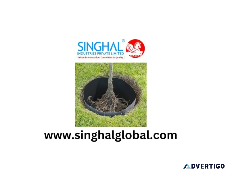 Engineered hdpe root barrier for long lasting landscape