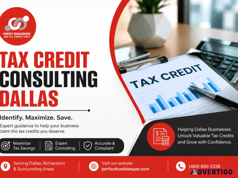 Expert tax credit consulting services in dallas