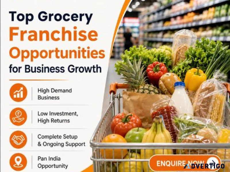 Top grocery franchise opportunities for business growth