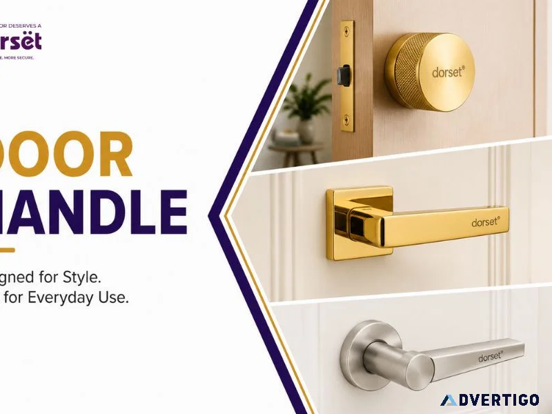 Dorset door handle stylish durable premium door hardware