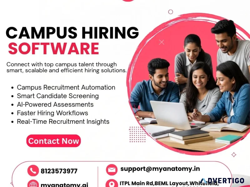 Campus hiring software myanatomy