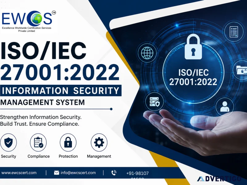 Leading iso 27001 certification body in india