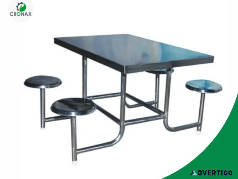 Ss dining table manufacturer durable stainless steel tables