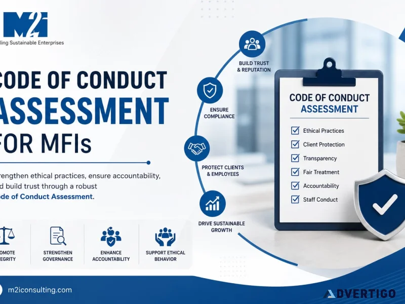 Code of conduct assessment for mfis strengthening responsible l