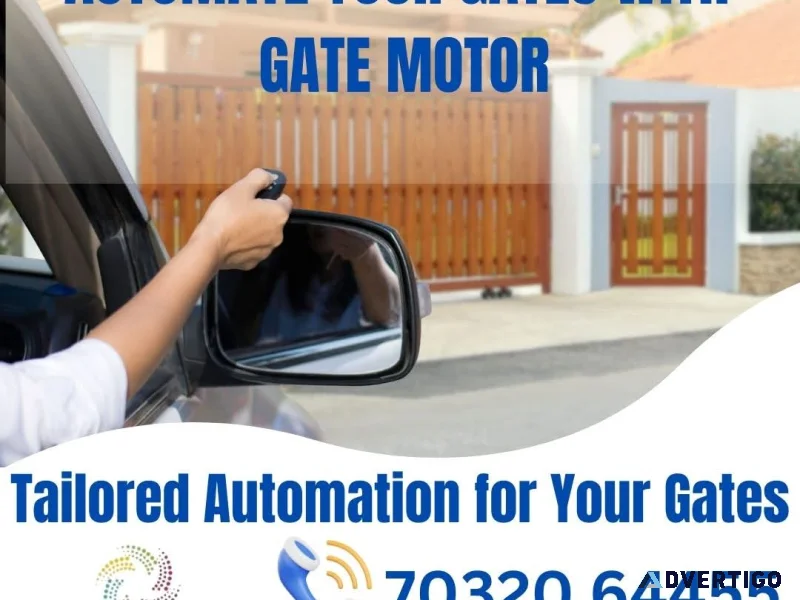 Durable automatic doors and sliding gate solutions by hexaworld